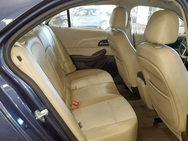 1G11C5SA6DF162709 - 2013 CHEVROLET MALIBU 1LT BLUE photo 6