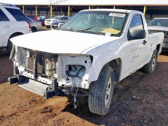 1GCCSBD90A8124090 - 2010 CHEVROLET COLORADO WHITE photo 2