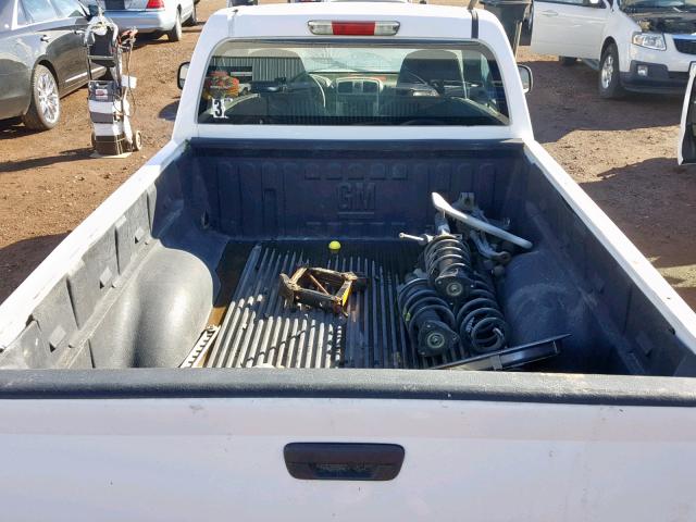 1GCCSBD90A8124090 - 2010 CHEVROLET COLORADO WHITE photo 6