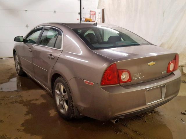 1G1ZC5E0XAF221469 - 2010 CHEVROLET MALIBU 1LT GRAY photo 3