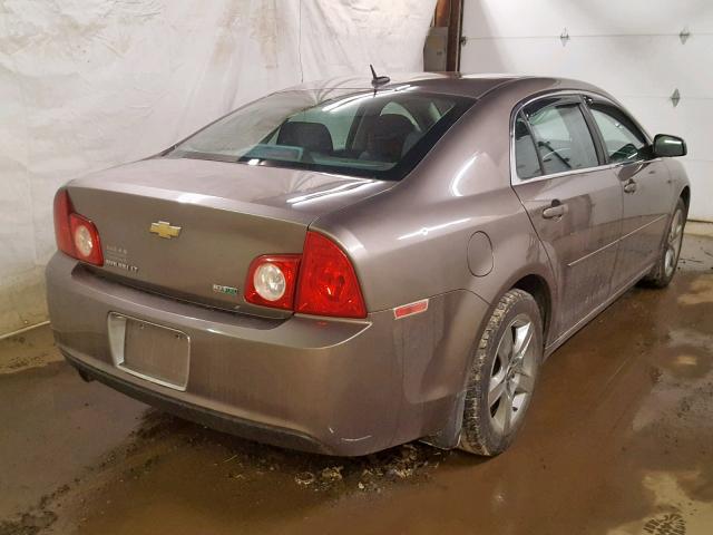 1G1ZC5E0XAF221469 - 2010 CHEVROLET MALIBU 1LT GRAY photo 4
