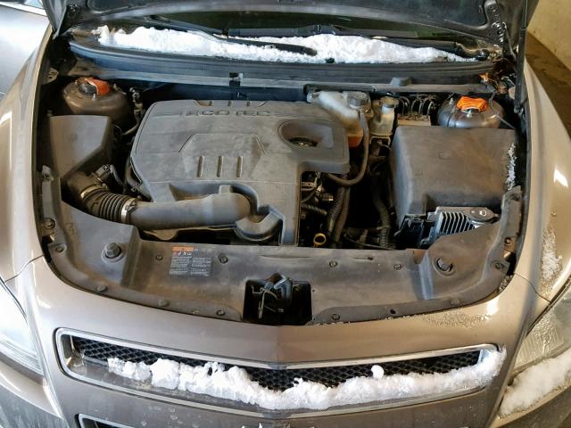 1G1ZC5E0XAF221469 - 2010 CHEVROLET MALIBU 1LT GRAY photo 7