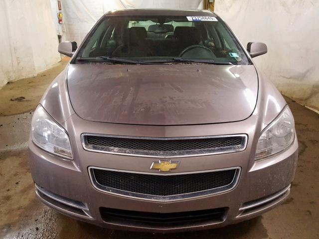1G1ZC5E0XAF221469 - 2010 CHEVROLET MALIBU 1LT GRAY photo 9