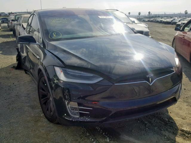 5YJXCAE27HF077189 - 2017 TESLA MODEL X BLACK photo 1