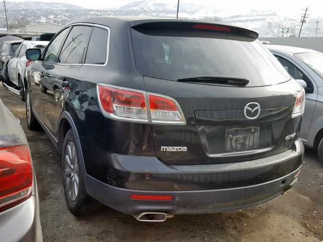 JM3TB28V980129375 - 2008 MAZDA CX-9 BLACK photo 3