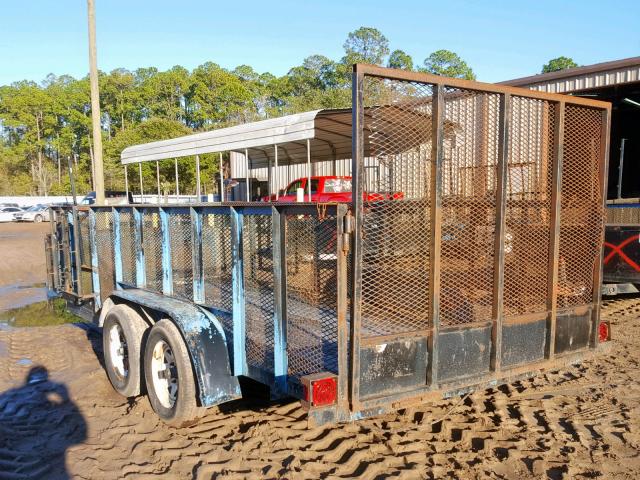 5MWBE16205S002497 - 2005 UTILITY TRAILER BLUE photo 3