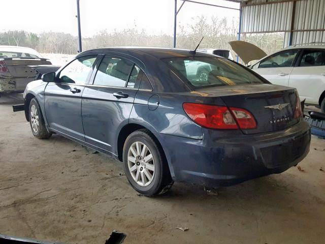 1C3LC46K18N122888 - 2008 CHRYSLER SEBRING LX BLUE photo 3