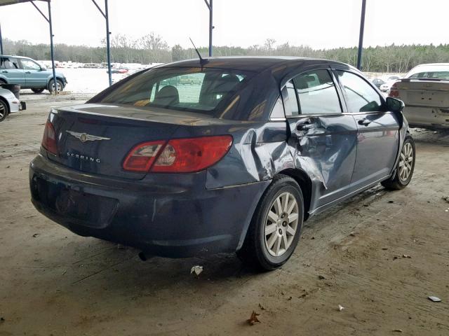 1C3LC46K18N122888 - 2008 CHRYSLER SEBRING LX BLUE photo 4