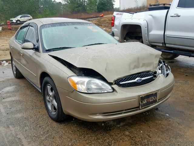 1FAFP55U01A101846 - 2001 FORD TAURUS SES TAN photo 1