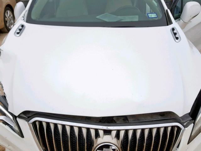 LRBFXBSA1HD126409 - 2017 BUICK ENVISION E WHITE photo 7