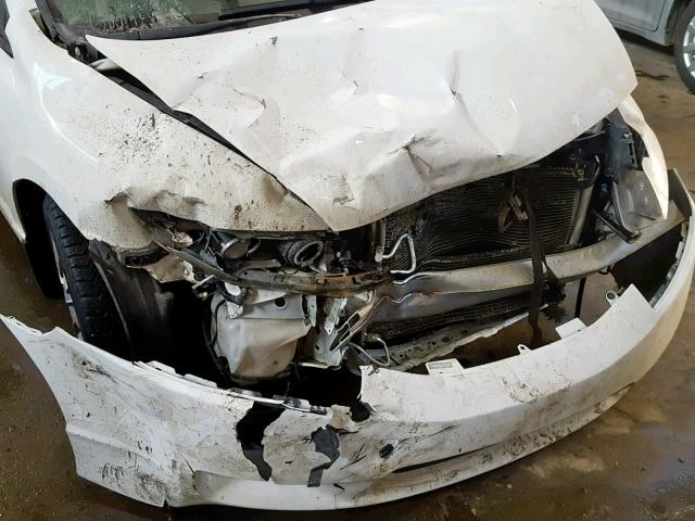 2HGFA1F08BH012336 - 2011 HONDA CIVIC EXL WHITE photo 9