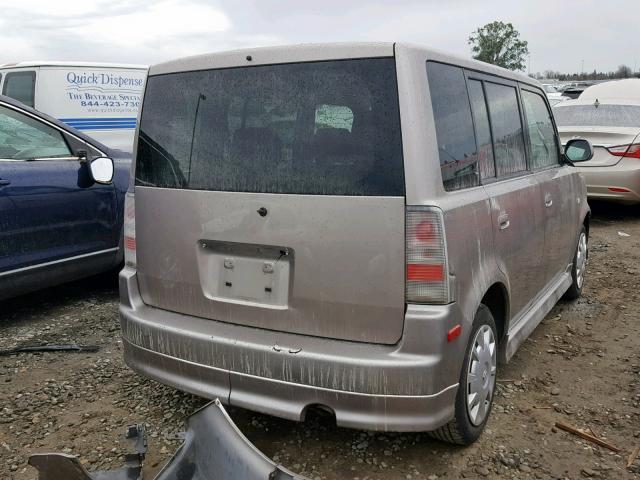 JTLKT324050208473 - 2005 TOYOTA SCION XB Сұр фото 4