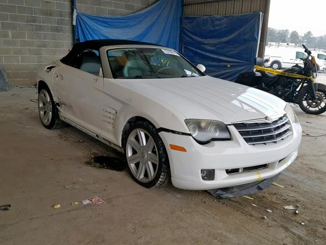 1C3AN65L46X064526 - 2006 CHRYSLER CROSSFIRE WHITE photo 1