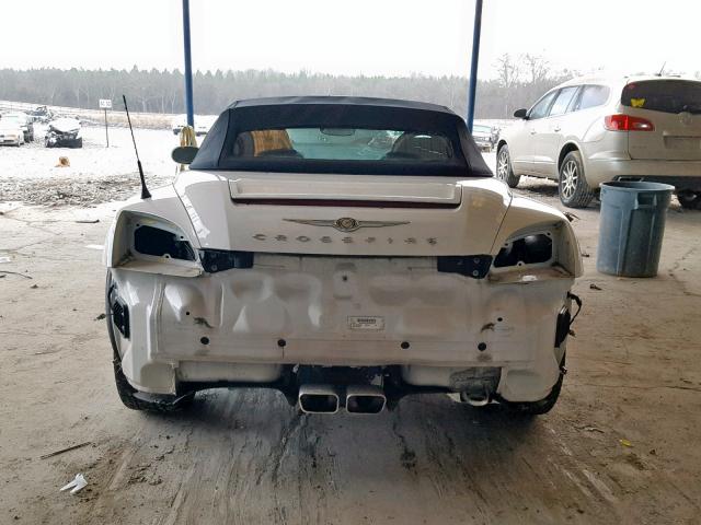 1C3AN65L46X064526 - 2006 CHRYSLER CROSSFIRE WHITE photo 6