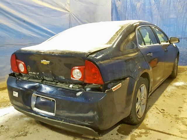 1G1ZC5EB4AF278364 - 2010 CHEVROLET MALIBU 1LT BLUE photo 4