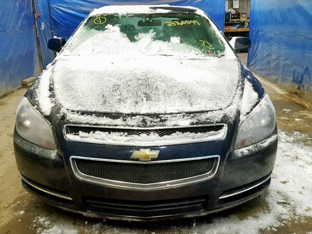 1G1ZC5EB4AF278364 - 2010 CHEVROLET MALIBU 1LT BLUE photo 9