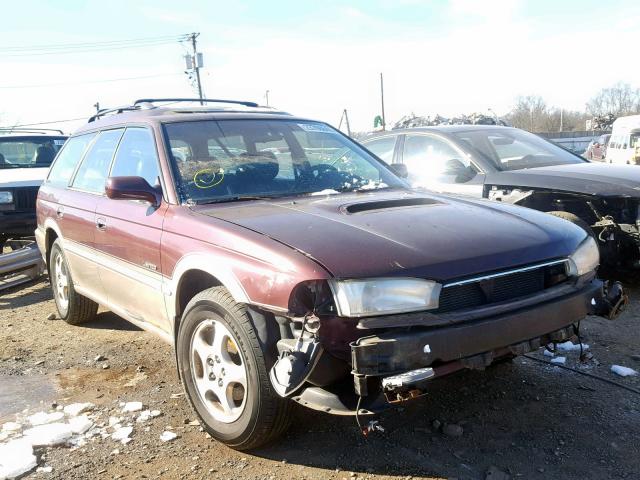 4S3BG6857X7627934 - 1999 SUBARU LEGACY OUT MAROON photo 1