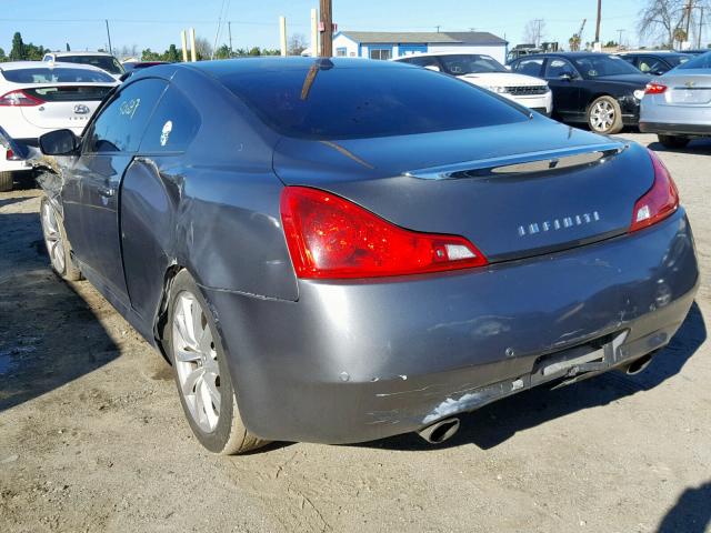 JN1CV6EK1EM112966 - 2014 INFINITI Q60 JOURNE GRAY photo 3