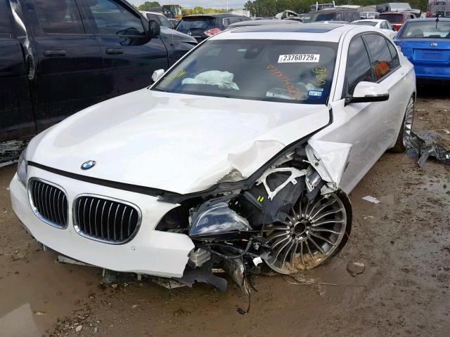 WBAYE8C51EDS16060 - 2014 BMW 750 LI WHITE photo 2