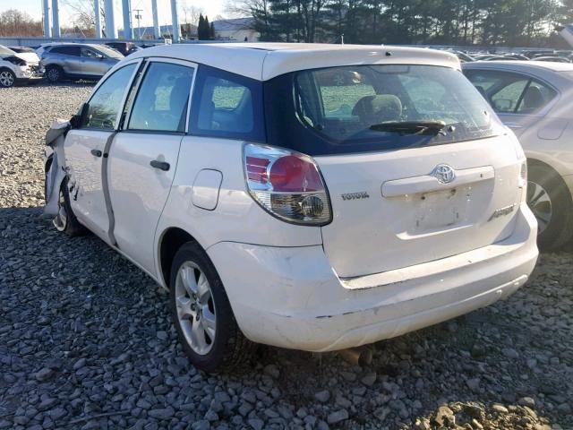 2T1KR32EX8C714180 - 2008 TOYOTA COROLLA MA WHITE photo 3