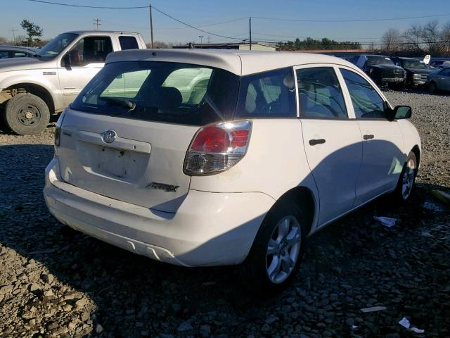 2T1KR32EX8C714180 - 2008 TOYOTA COROLLA MA WHITE photo 4