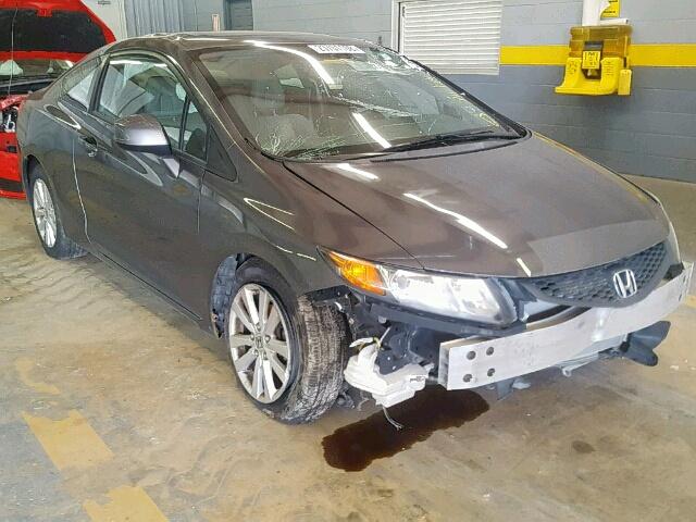 2HGFG3B08CH528763 - 2012 HONDA CIVIC EXL CHARCOAL photo 1