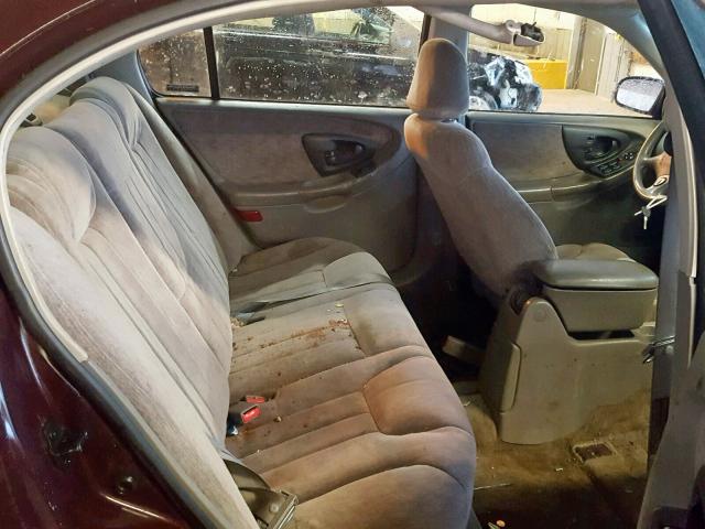 1G1NE52J8Y6123590 - 2000 CHEVROLET MALIBU LS MAROON photo 6