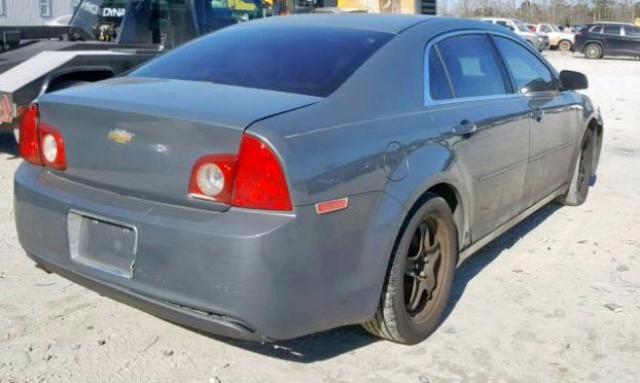 1G1ZG57B094233074 - 2009 CHEVROLET MALIBU LS Մոխրագույն լուսանկար 4