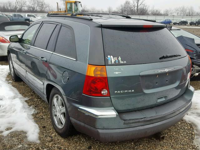 2C8GM68484R533382 - 2004 CHRYSLER PACIFICA GREEN photo 3