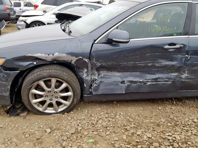 JH4CL96887C013611 - 2007 ACURA TSX ნაცრისფერი ფოტო 10
