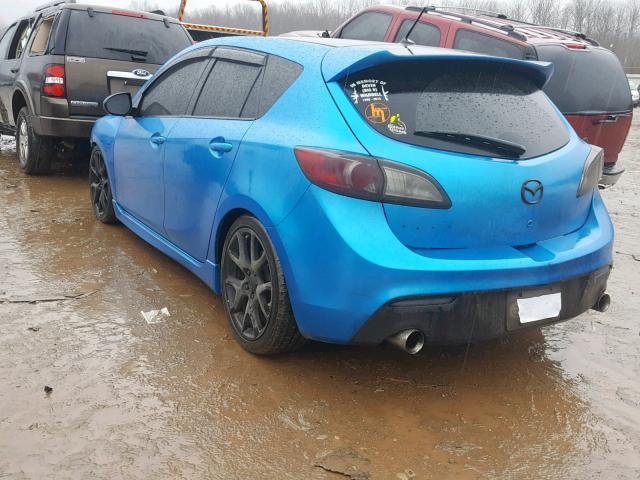 JM1BL1K68B1421534 - 2011 MAZDA 3 S BLUE photo 3