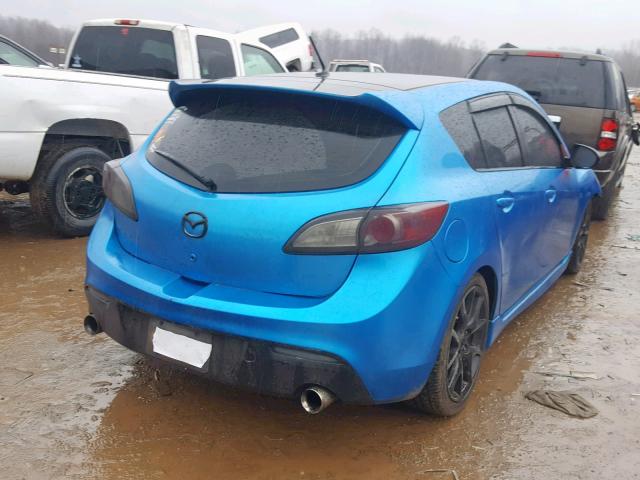 JM1BL1K68B1421534 - 2011 MAZDA 3 S BLUE photo 4