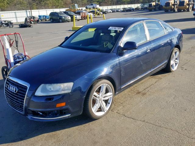 WAUDG74F79N018951 - 2009 AUDI A6 BLUE photo 2