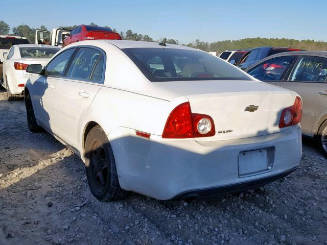 1G1ZH57B29F119143 - 2009 CHEVROLET MALIBU 1LT WHITE photo 3