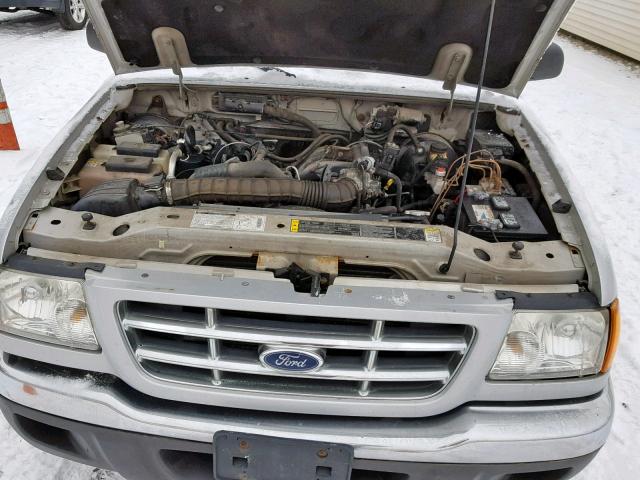 1FTYR44V32PB33867 - 2002 FORD RANGER SUP SILVER photo 7