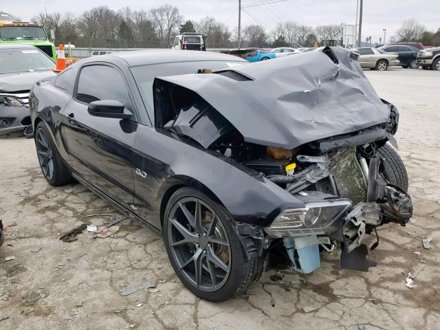 1ZVBP8CF3E5282659 - 2014 FORD MUSTANG GT BLACK photo 1