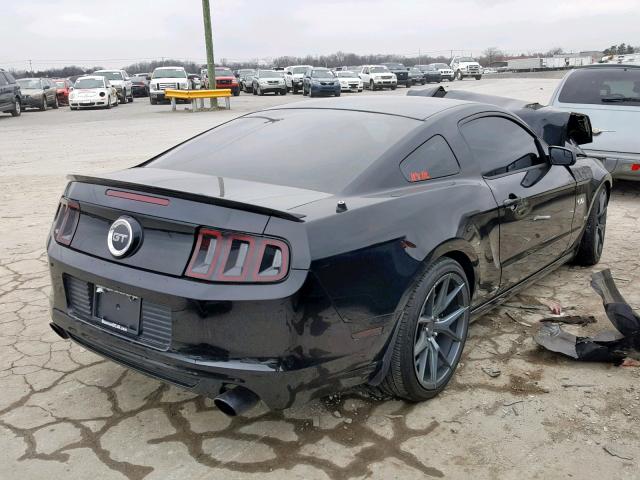 1ZVBP8CF3E5282659 - 2014 FORD MUSTANG GT BLACK photo 4