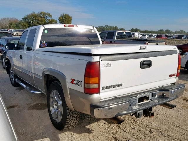 2GTEK19T431179543 - 2003 GMC NEW SIERRA WHITE photo 3