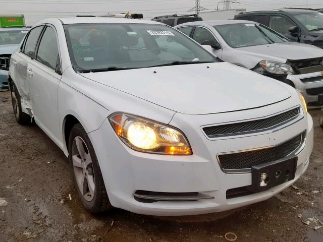 1G1ZC5E13BF139111 - 2011 CHEVROLET MALIBU 1LT WHITE photo 1