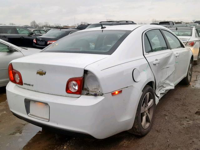1G1ZC5E13BF139111 - 2011 CHEVROLET MALIBU 1LT WHITE photo 4