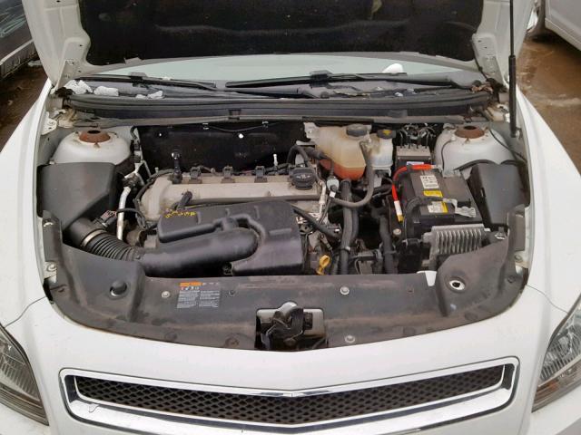 1G1ZC5E13BF139111 - 2011 CHEVROLET MALIBU 1LT WHITE photo 7