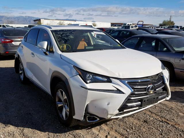 JTJBARBZ8H2114346 - 2017 LEXUS NX 200T WHITE photo 1