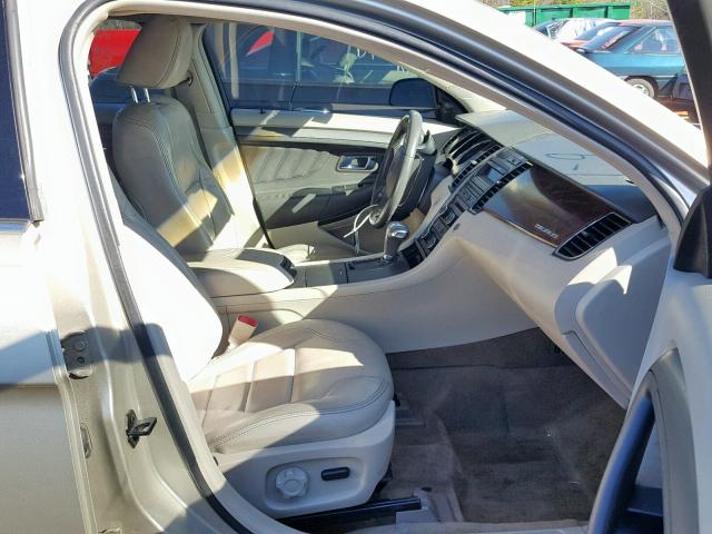 1FAHP2EW4BG168313 - 2011 FORD TAURUS SEL GOLD photo 5