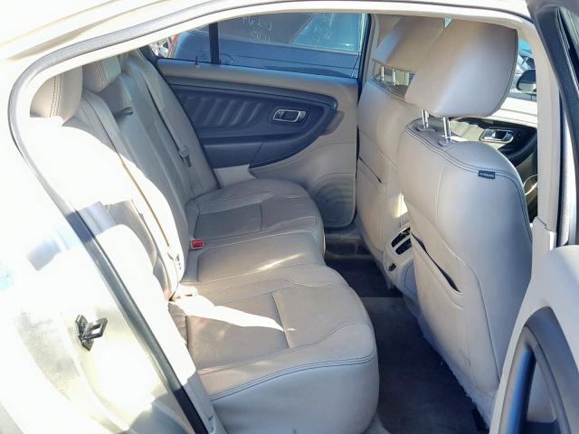 1FAHP2EW4BG168313 - 2011 FORD TAURUS SEL GOLD photo 6