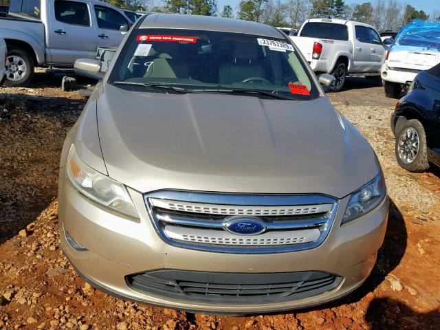 1FAHP2EW4BG168313 - 2011 FORD TAURUS SEL GOLD photo 9