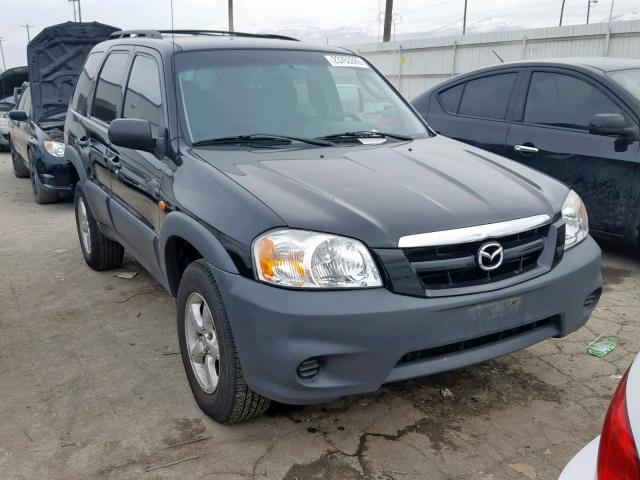 4F2YZ92Z85KM11196 - 2005 MAZDA TRIBUTE I BLACK photo 1