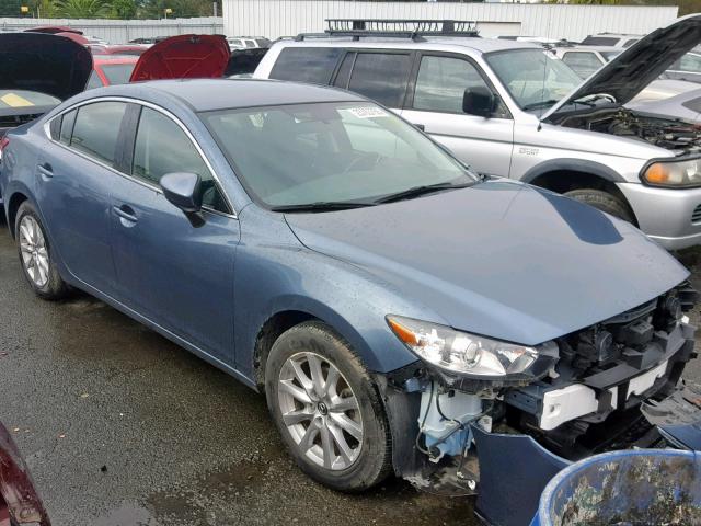 JM1GJ1U68E1141416 - 2014 MAZDA 6 SPORT BLUE photo 1