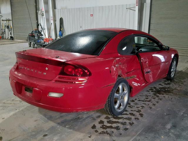 4B3AG52H92E142286 - 2002 DODGE STRATUS R/ RED photo 4