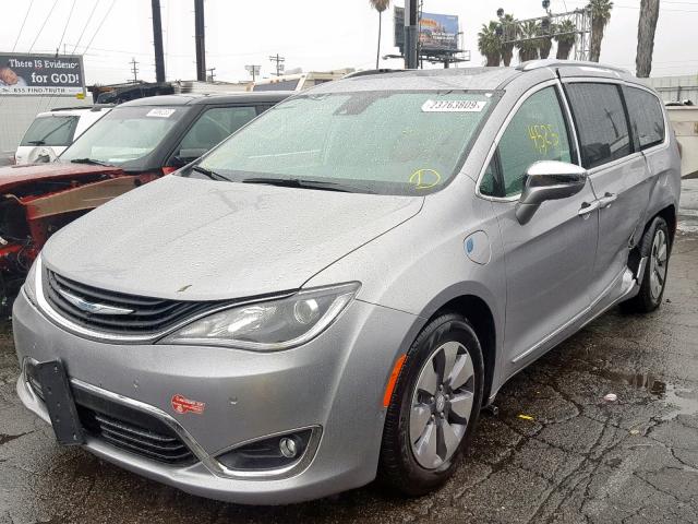 2C4RC1N73JR230021 - 2018 CHRYSLER PACIFICA H GRAY photo 2