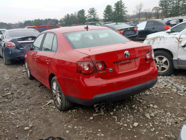 3VWRJ71K88M152871 - 2008 VOLKSWAGEN JETTA WOLF RED photo 3